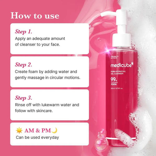 PDRN Jelly to Foam Cleanser | Low pH Hydrating Daily Face Wash for All Skin Types