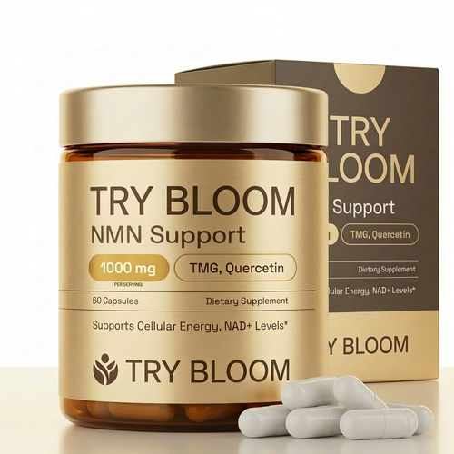 Try Bloom NMN Supplement (60 Capsules) – 1000 mg